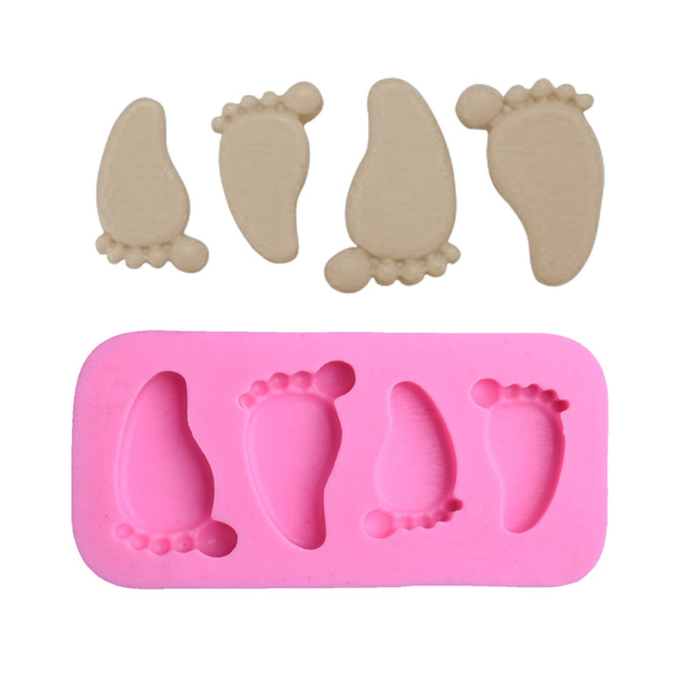 Silikonform "Babyfüße"