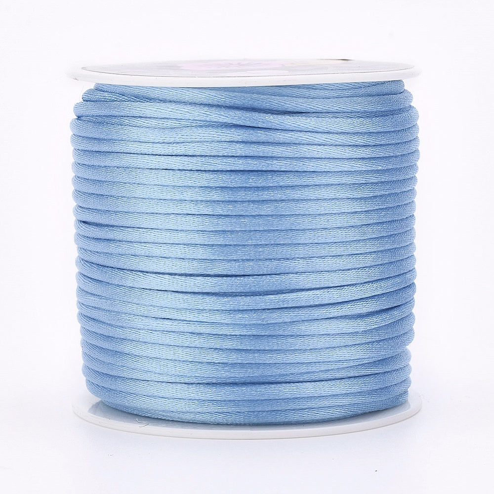 Nylonschnur Satin 2 mm – in verschiedenen Farben & Längen