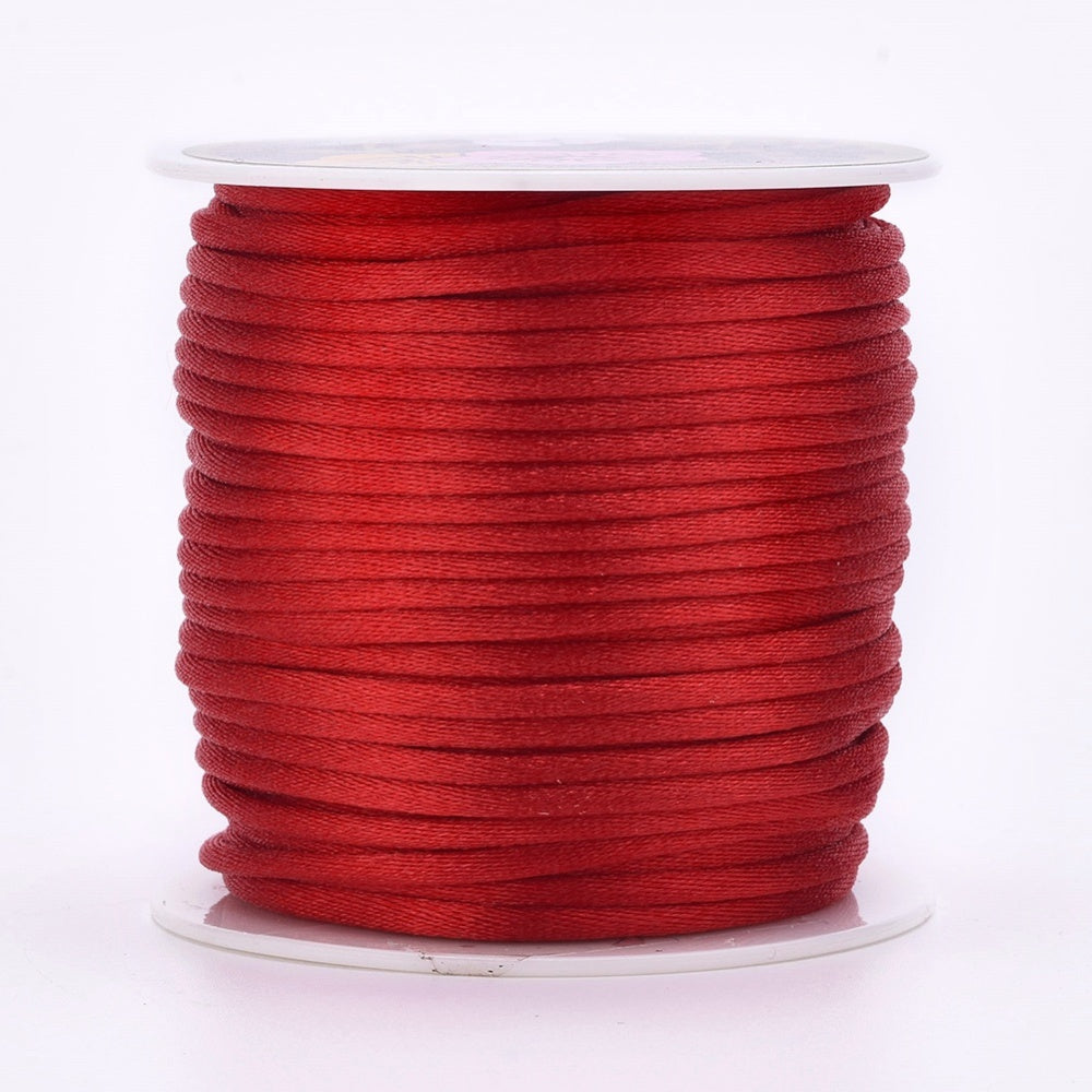Nylonschnur Satin 2 mm – in verschiedenen Farben & Längen