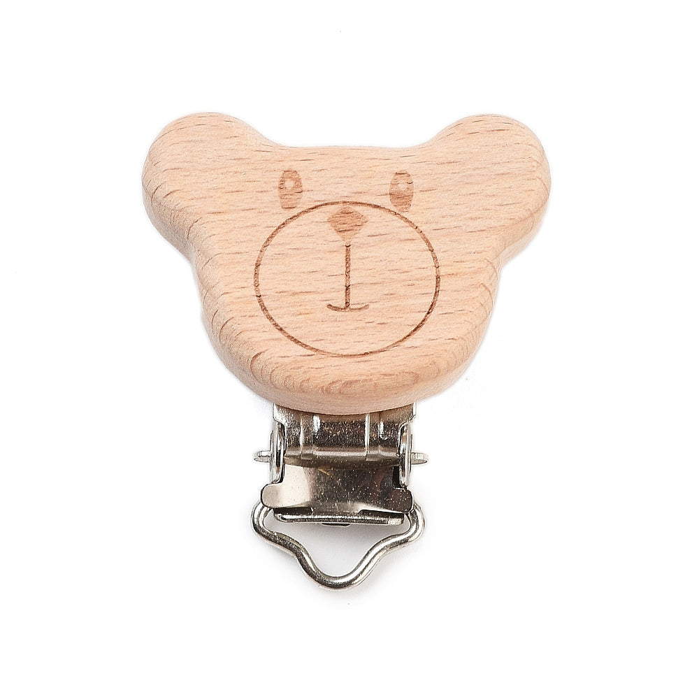 Holzclip "Bär"