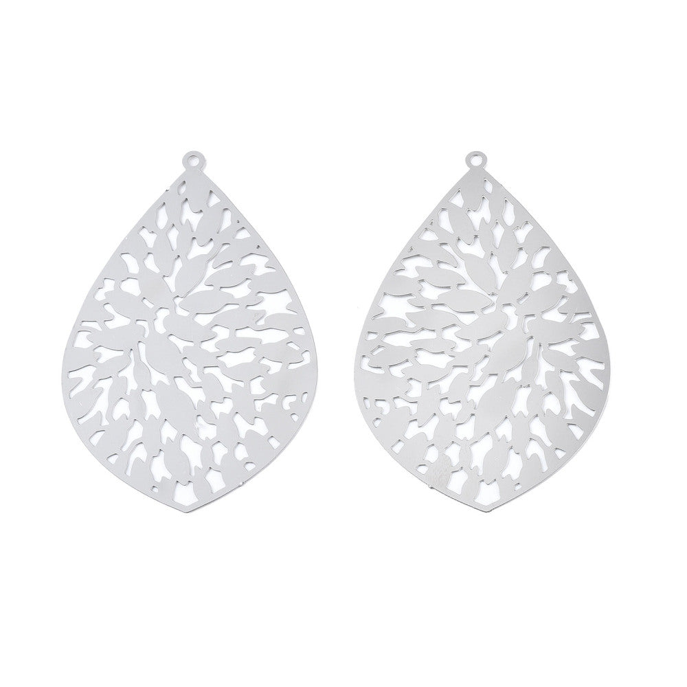Filigraner Anhänger Silver Drop