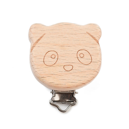 Holzclip "Panda"