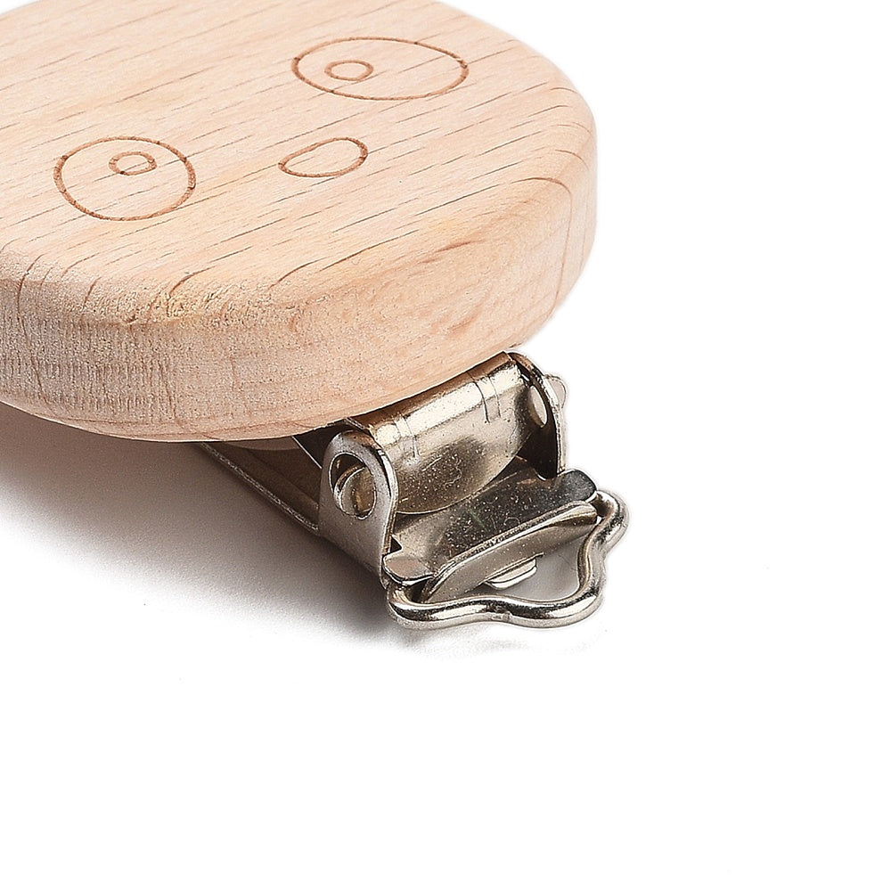 Holzclip "Panda"