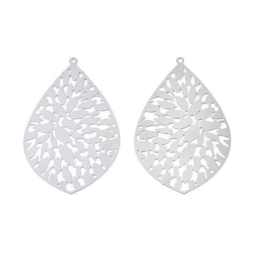 Filigraner Anhänger Silver Drop